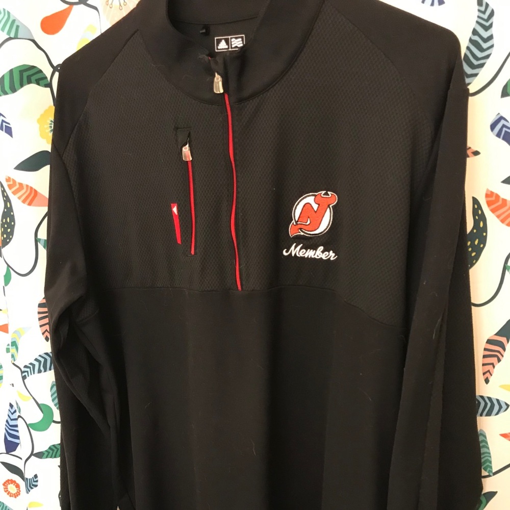 Adidas NJ Devils 1/4 Zip